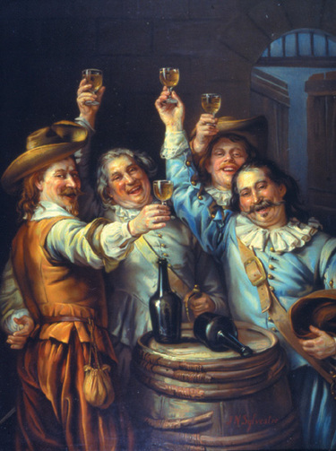 "Les vins Revigorants "d'Arnaud de Villeneuve au Château Lagueloup