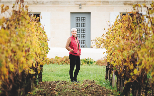 Corinne Chevrier du CHATEAU BELAIR LA ROYERE vins de Blaye Bordeaux