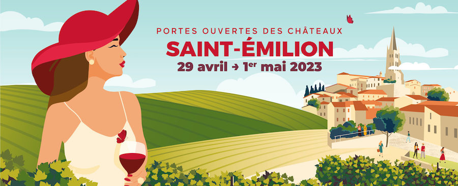 Les Vins de Saint Emilion Portes ouvertes 2023 avril mai programme participants vignoble bordelais Bordeaux
