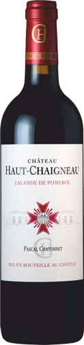 Bottle-Château-Haut-Chaigneau-Label-Lalande-De-Pomerol