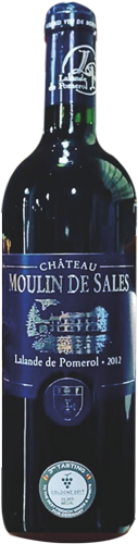 Bottle-Château-Moulin-de-Sales-Label-Lalande-de-Pomerol