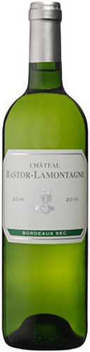 Bottle-Château-Bastor-Lamontagne-Label-Bordeaux-sec