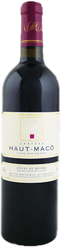 Bottle-Cuvée-Jean-Bernard-Château-Haut-Macô-Label-Côtes-de-Bourg