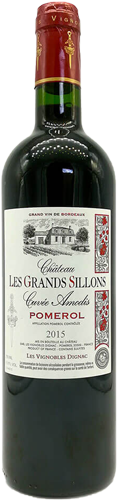 Bottle-Château-Les-Grands-Sillons-Cuvée-Amodis-Appellation-Pomerol
