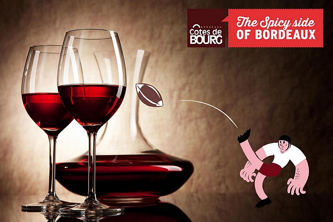 "Côtes de Bourg, The Spicy side of Bordeaux"
