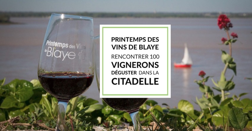 Printemps des vins de Blaye Cotes de Bordeaux avril 2023 recontres et dégustation avec les vignerons