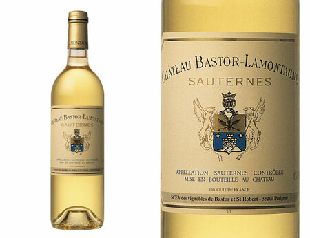 Vins de Sauternes liquoreux Bordeaux Bastor Lamontagne
